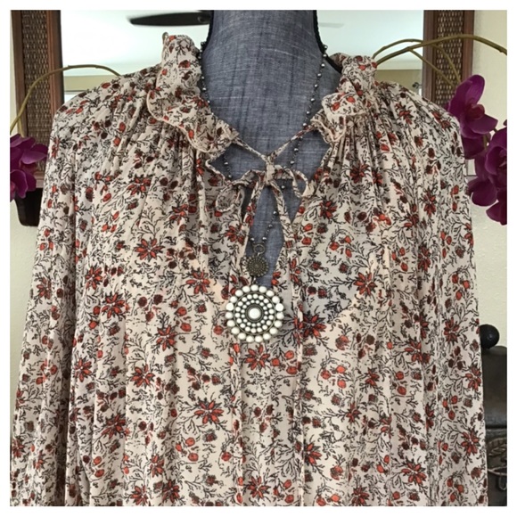 Free People Feeling Groovy Printed Maxi Dress. NWT - Picture 5 of 9